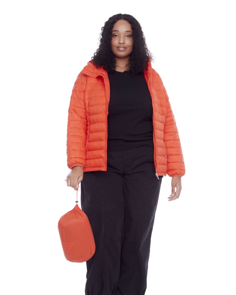 Women's plus size lightweight down packable parka cheap
